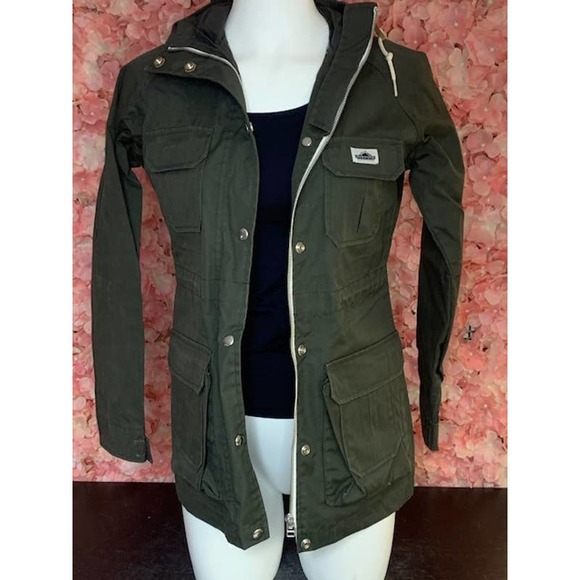 Penfield Jackets & Blazers - Penfield Olive Green Wax Jacket XS